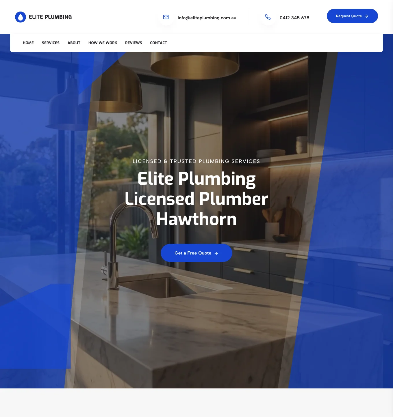 Professional template preview