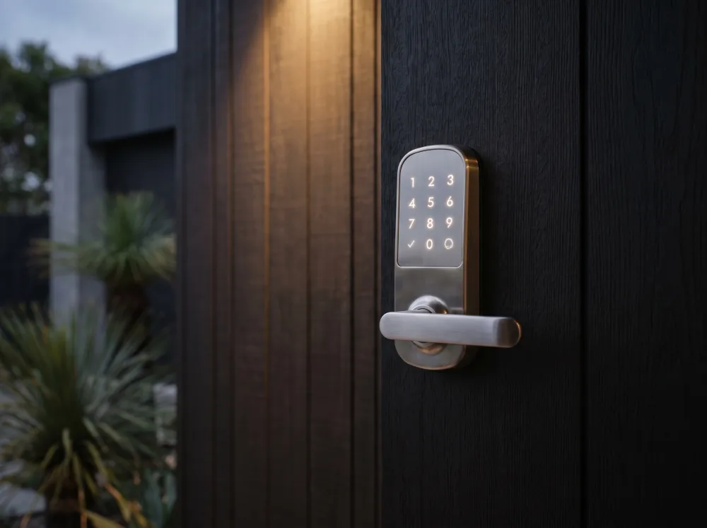 Close-up of precision-cut keys by Rapid Locksmiths