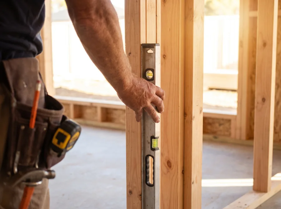 New timber wall framing by Keystone Builders