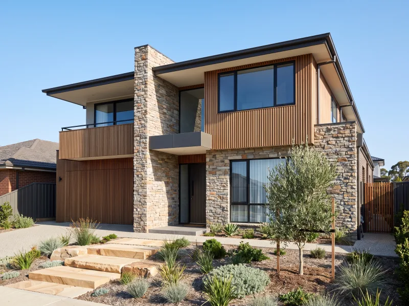 Completed new custom home by Keystone Builders