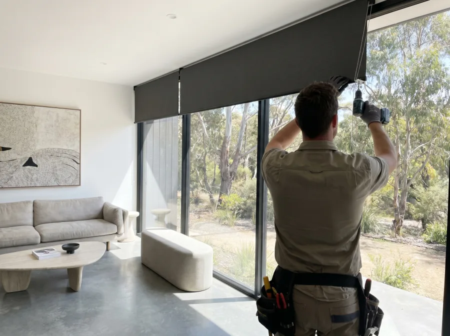Branded handyman service van outside a modern Australian home by TrueFix Handyman