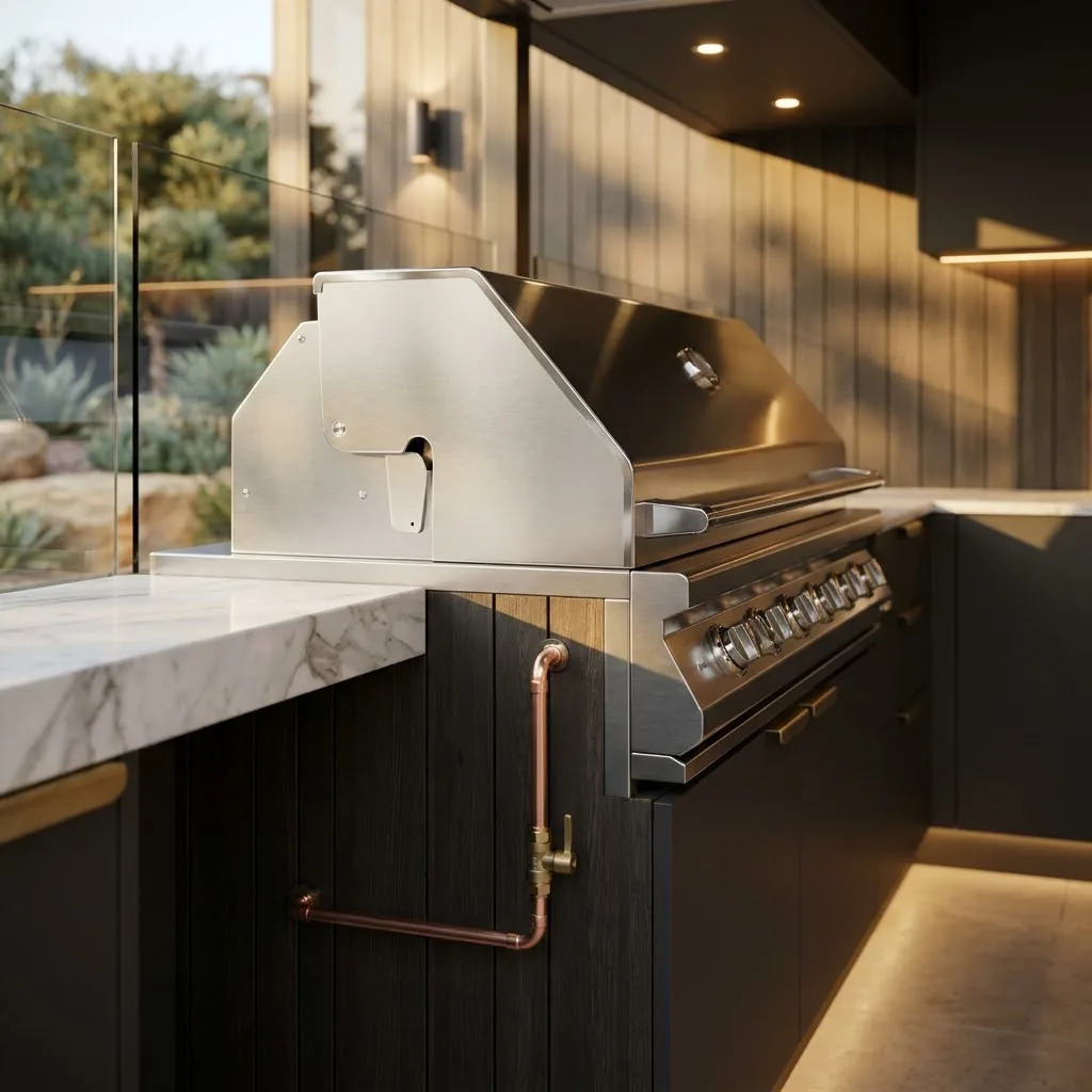 Gas fitting and BBQ installation by Elite Plumbing