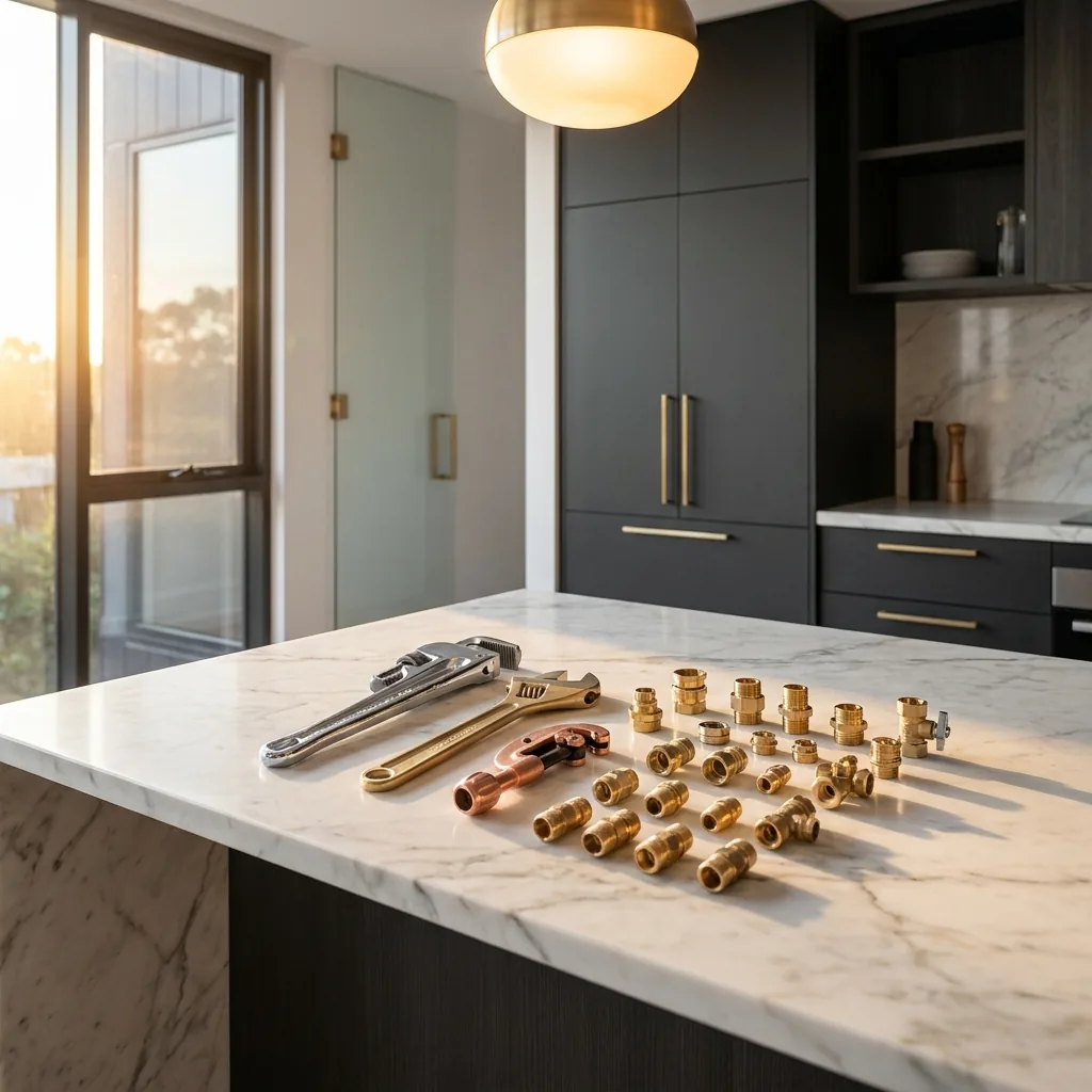 General plumbing tools and fittings by Elite Plumbing